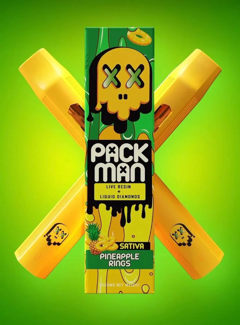 Packman Disposable Pineapple Rings